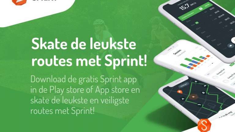 Skate jij deze zomer ook met de Sprint app?
