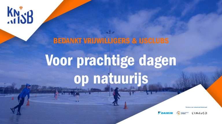 Bedankt bestuurders natuurijsverenigingen