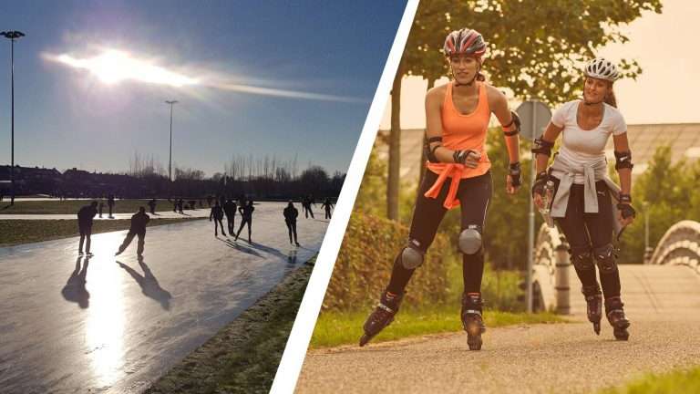 Van natuurijs naar de skates met de Sprint app