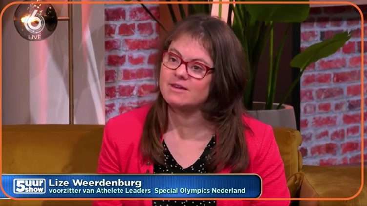 Special Olympics-ambassadeur Lize over haar liefde voor schaatsen