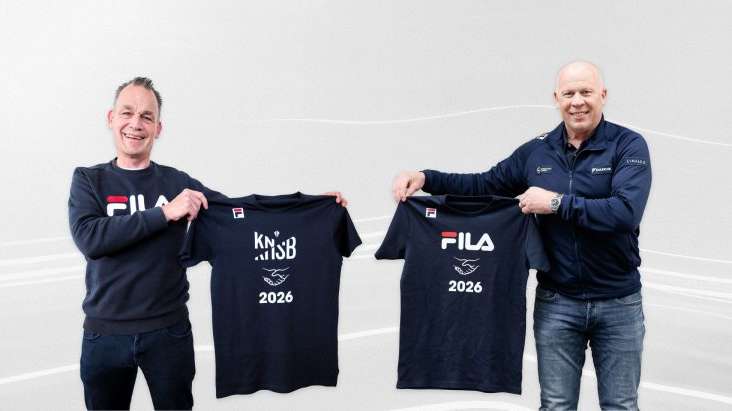 KNSB en Fila verlengen samenwerking tot en met Winterspelen van 2026