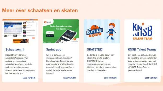 Belangrijke onderwerpen op knsb.nl nog makkelijker vindbaar