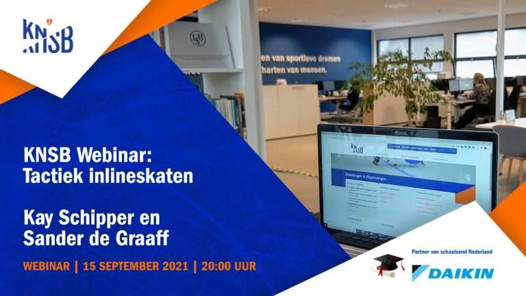 KNSB Webinar: Tactiek inlineskaten