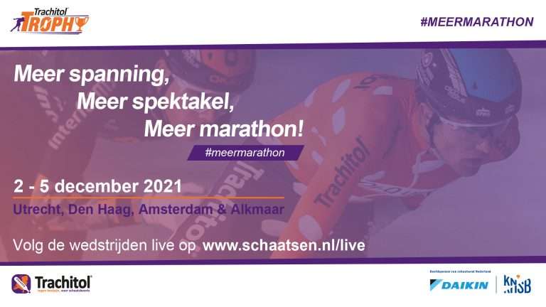 Trachitol Trophy belooft weer vier dagen strijd en slijtage in het marathonschaatspeloton
