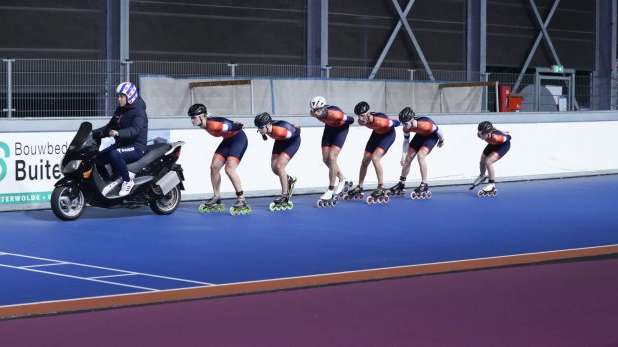 Rollend de winter door: ‘Inlineskaten is niet alleen een zomersport’