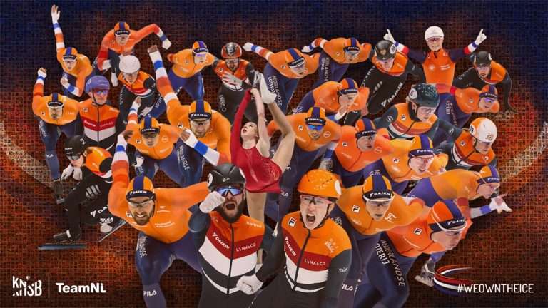 Met “We own the Ice” juicht Nederland mee met onze schaatsers tijdens de Olympische Spelen