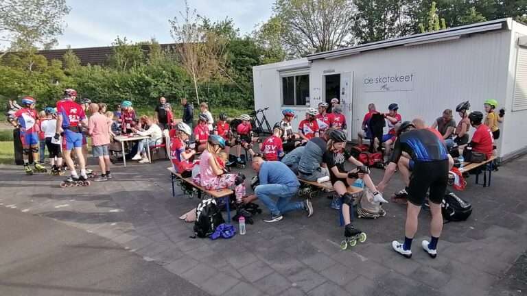 Genieten van de schoonheid van het skeeleren tijdens SKATE4daagse Nijkerk