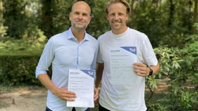 Wennemars en Mulder zijn ST4-trainersdiploma rijker