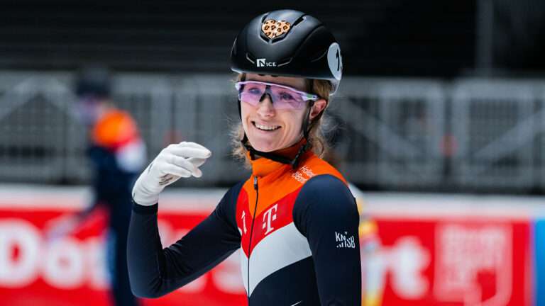 Rianne de Vries stopt na dit seizoen met shorttracken