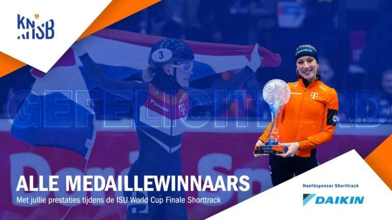 Felicitatie shorttrackers