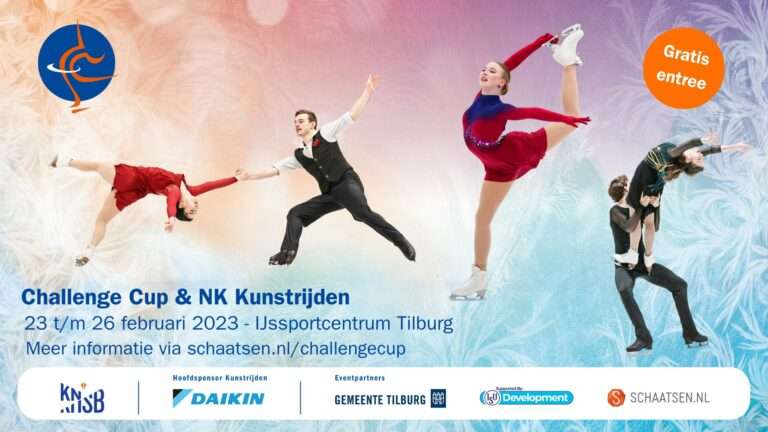 Wereldtoppers komen naar Tilburg voor Challenge Cup/NK Kunstrijden (23 t/m 26 februari)