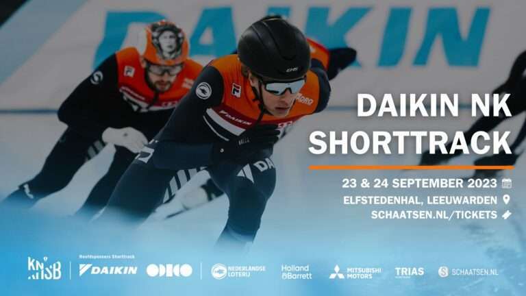 Start kaartverkoop Daikin NK Shorttrack 23-24 september