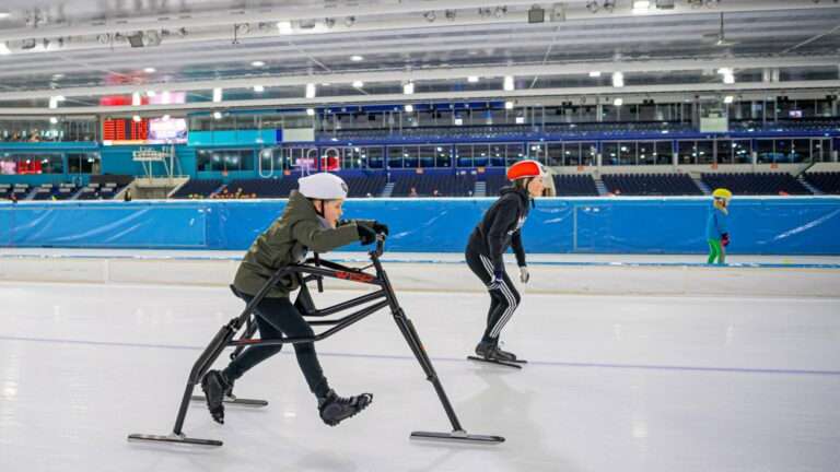 Frameschaatsen komend seizoen mogelijk op 16 van de 22 ijsbanen