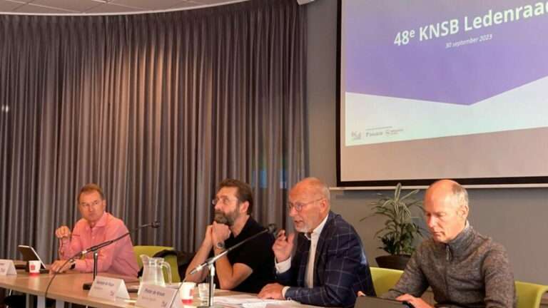 Ledenraadsvergadering stemt in met nieuwe statuten KNSB