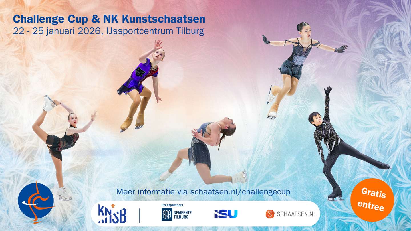 Campagnebeeld Challenge Cup NK Kunstschaatsen