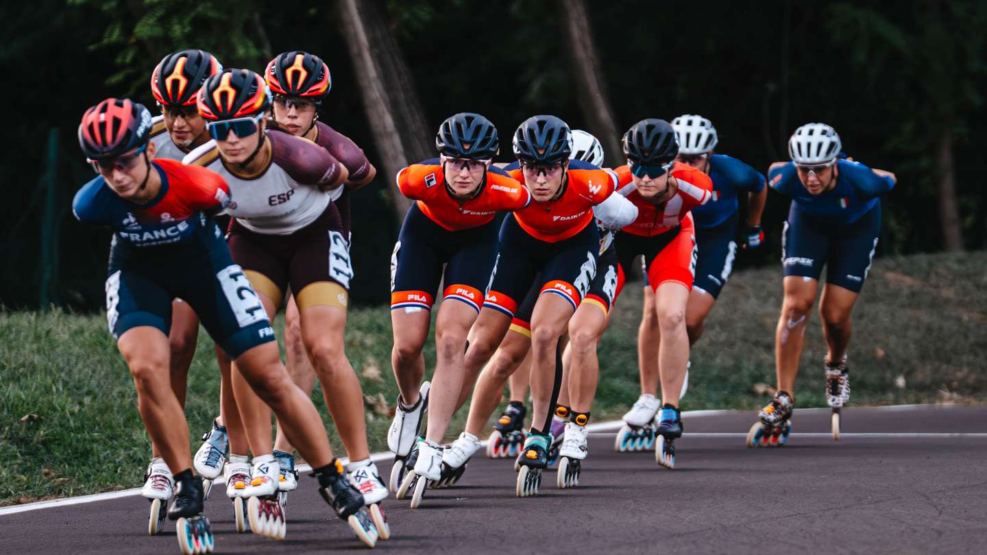 Lianne van Loon en Amber van der Meijden EK Inline 2026