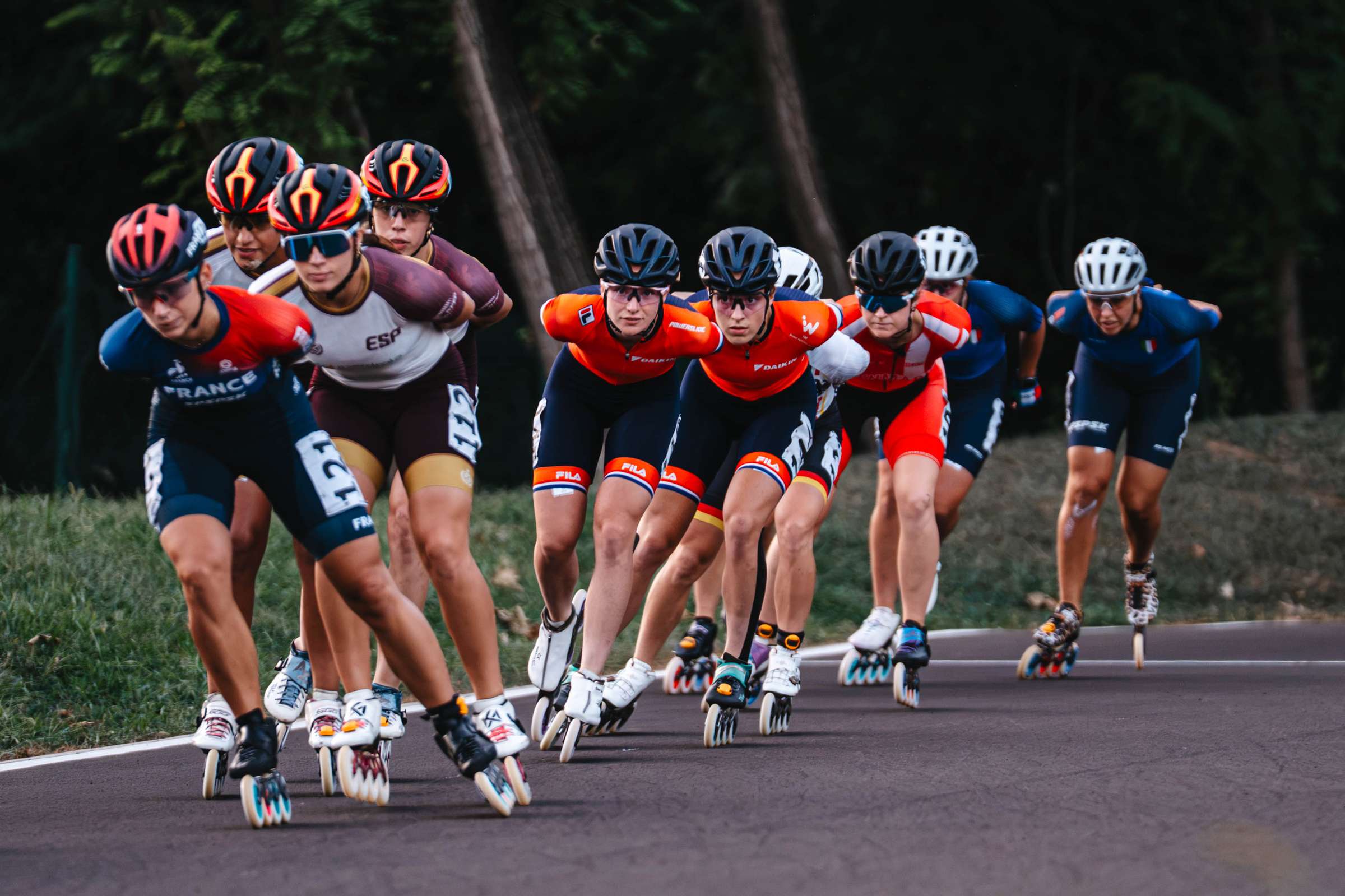 Lianne van Loon en Amber van der Meijden EK Inline 2026