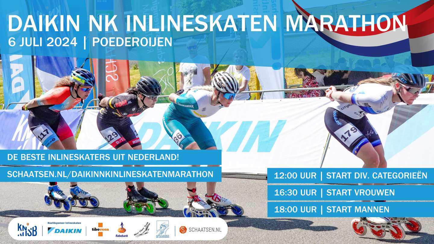 Daikin NK Inlineskaten Marathon 2024 -  Poederoijen