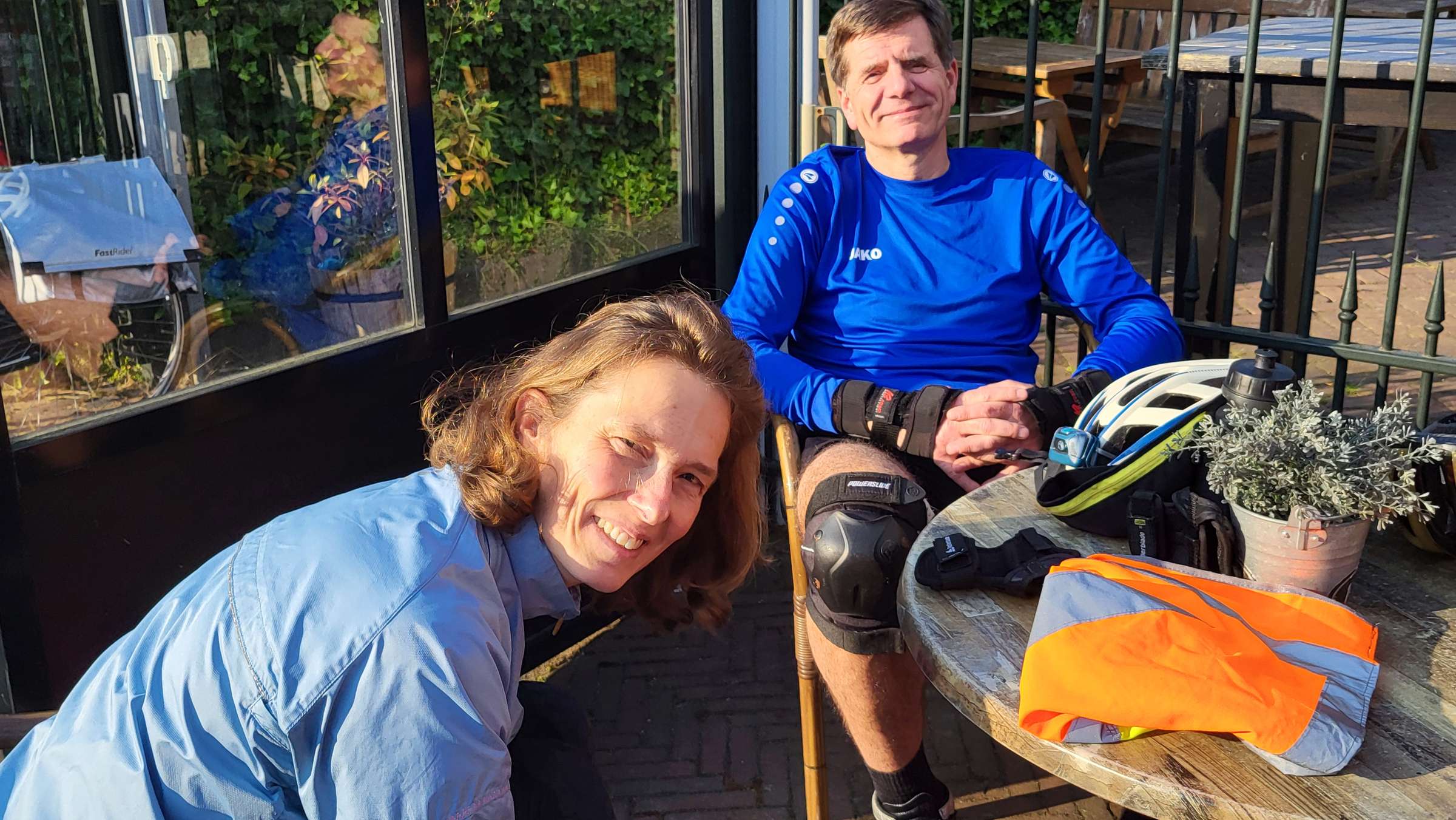 FNS Amersfoort Blokkers Geertje en Martijn maken zich gereed