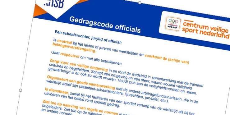 Gedragscode officials