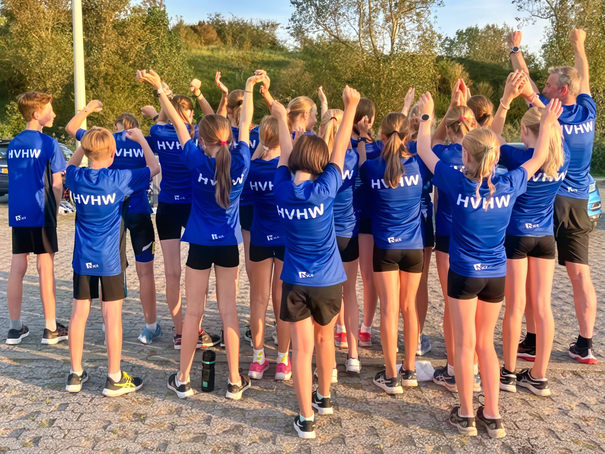 HVHW Trainingsshirt achterkant