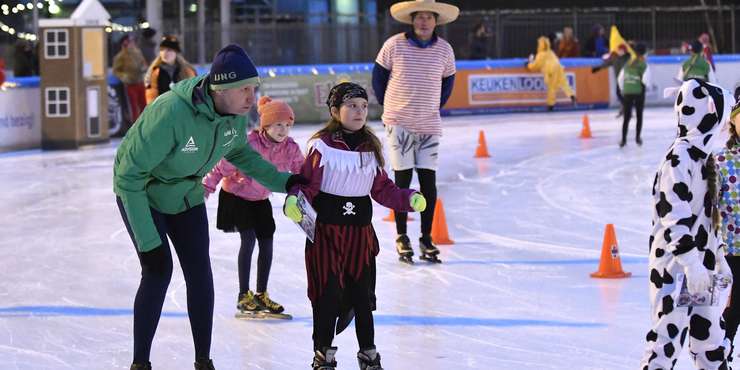 Jeugdschaatsen Amsterdam 13-4