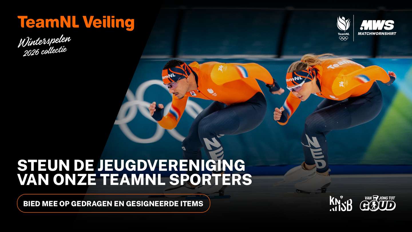 Visual veiling TeamNL Milaan 2026