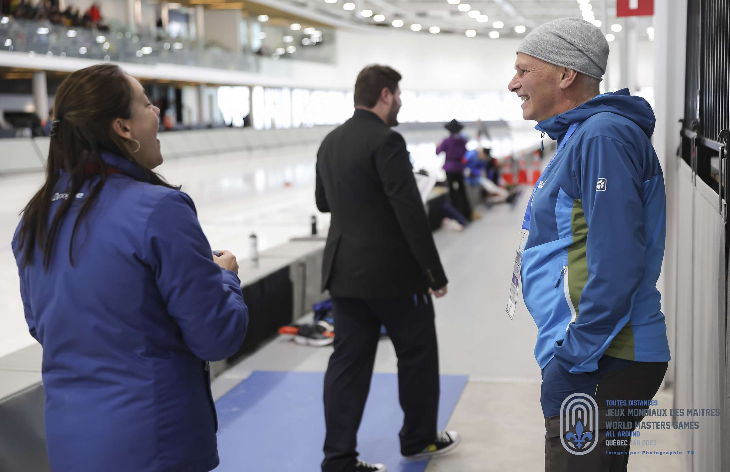 Leen als technical delegate bij WK AR Masters 2023 Quebec @FOTO Tjerk Bartlema