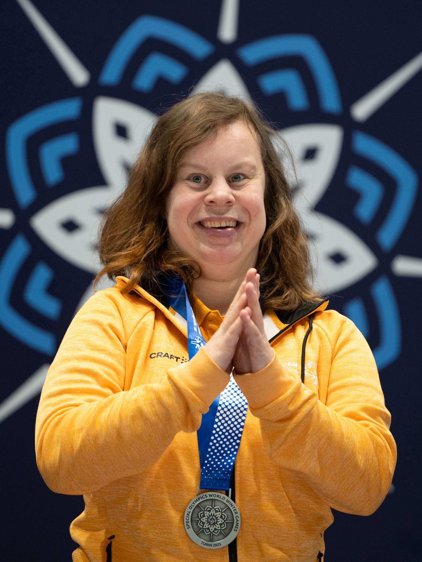 Medaille Yara van Drunen - Special Olympics 2025 ©Rachelle Fotografie