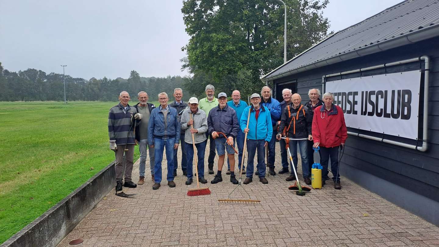 Needse IJsclub 100 jaar - Klusgroep