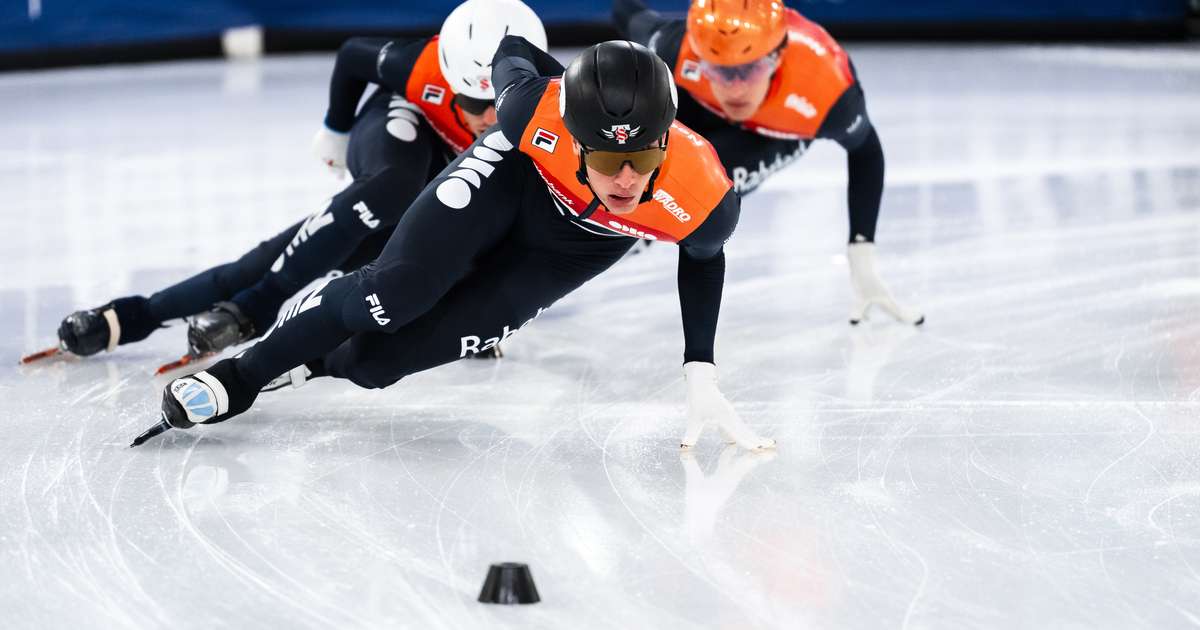 Olympische én Friese toppers actief bij Odido NK Shorttrack in Leeuwarden