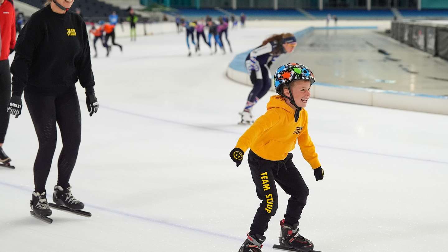Schaatsen op Thialf - Neeke Smit