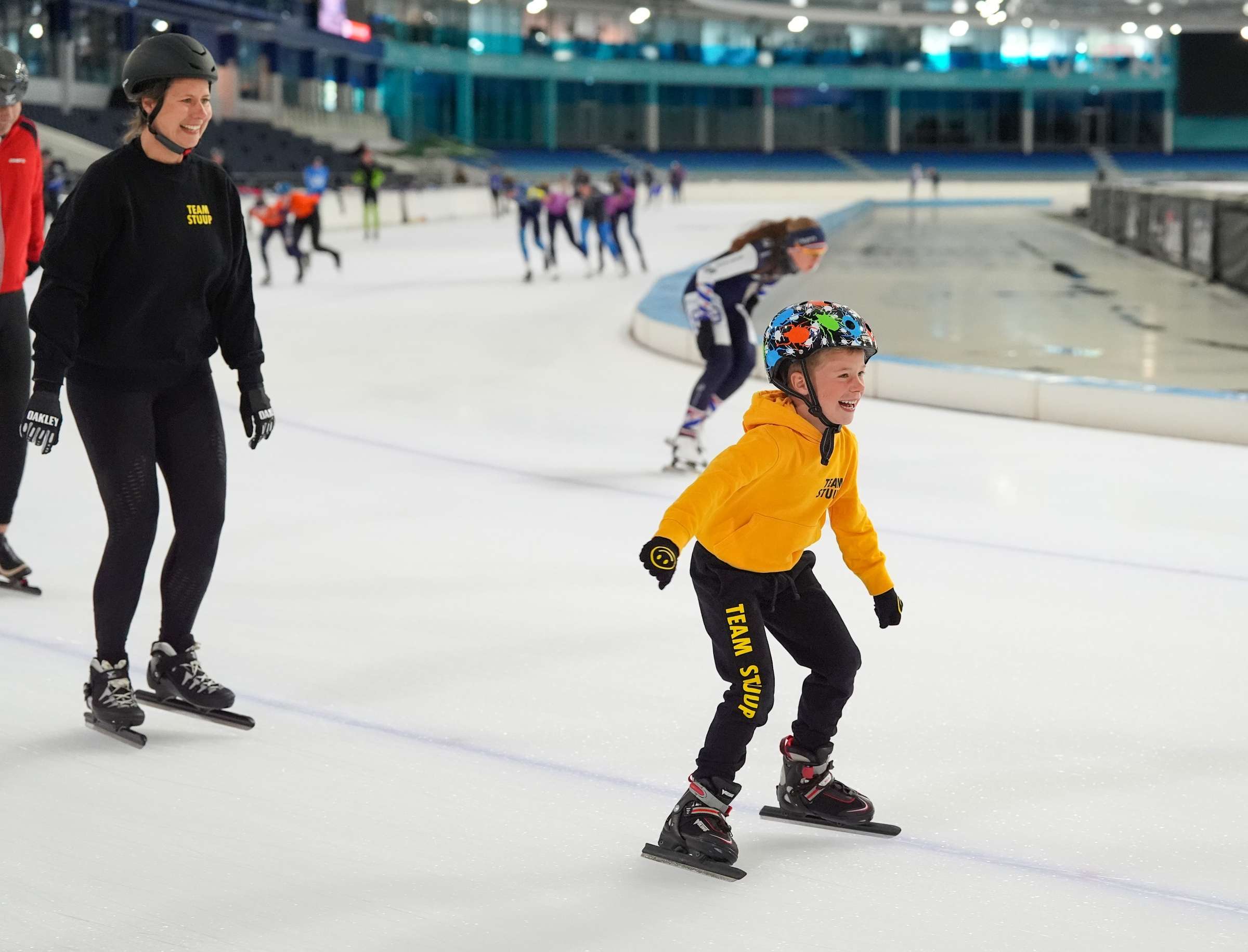 Schaatsen op Thialf - Neeke Smit