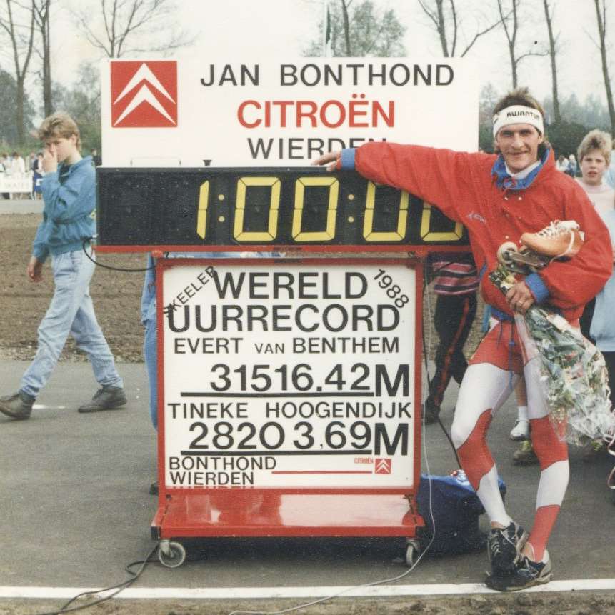 Uurrecord Evert van Benthem