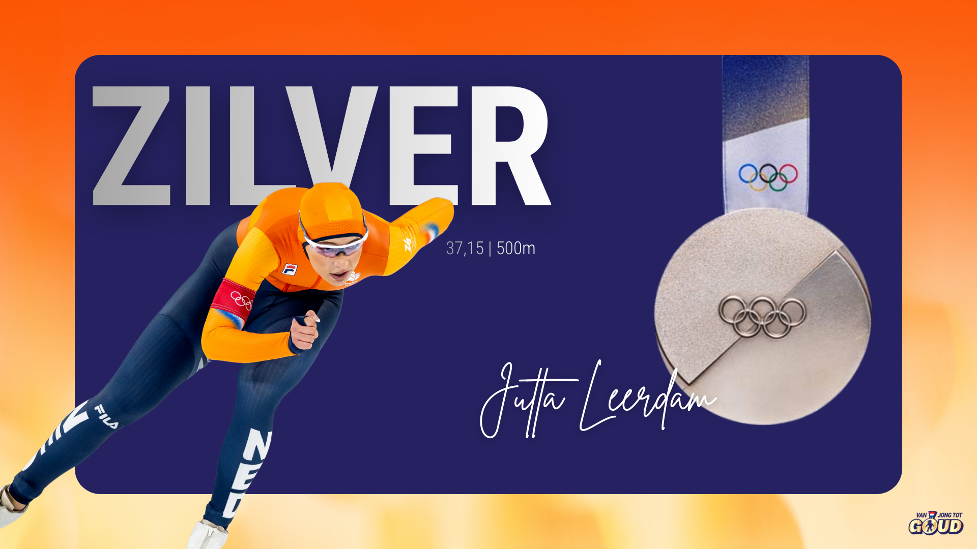 Zilver 500 Jutta Leerdam