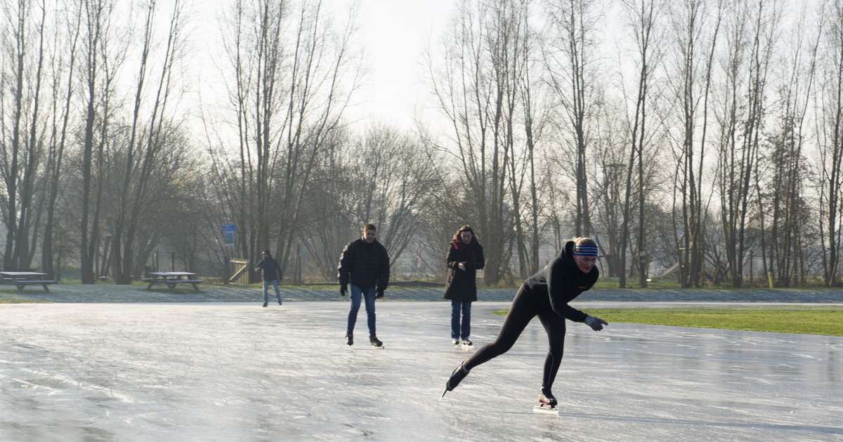 IJsmeesters Ammerstol trekken nacht door voor drie uur ijspret