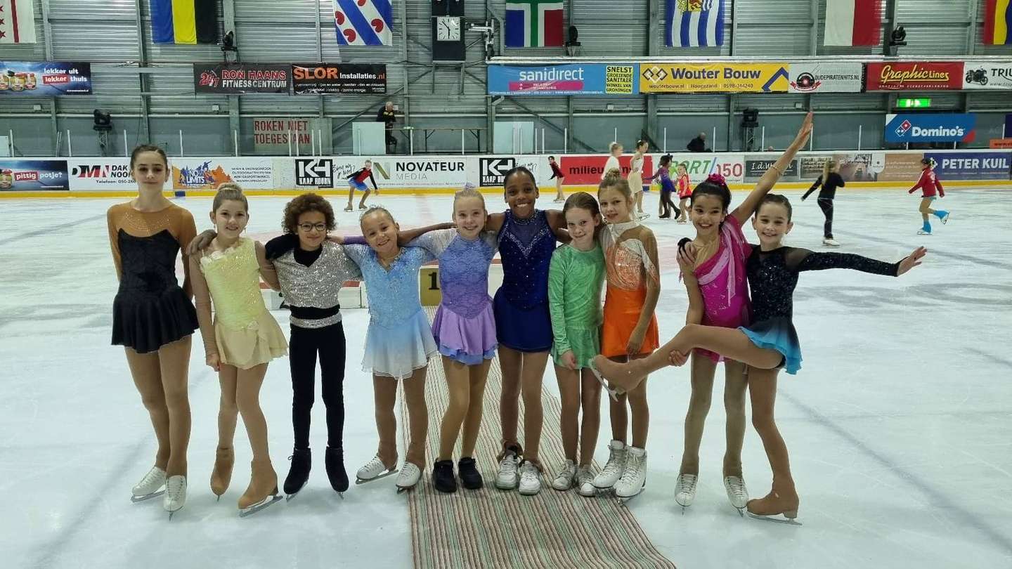 Talentengroep van Kunstrijclub Groningen