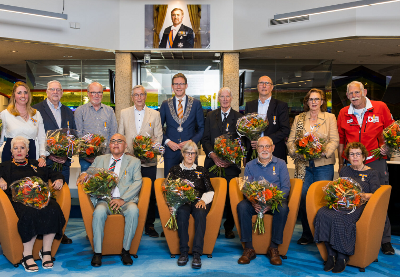lintjesregen amstelveen 2025 - onder andere Jan Bolt