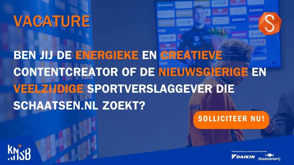 schaatsen.nl vacatures